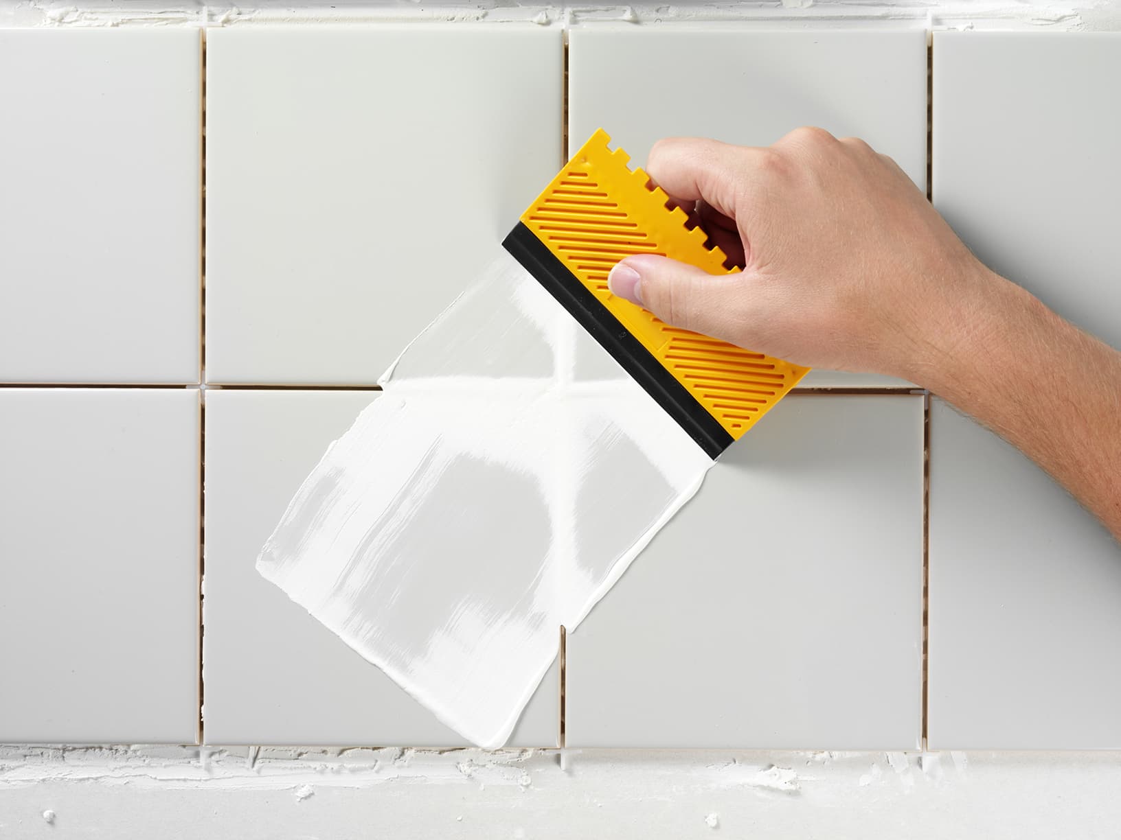 Tile Grout in use